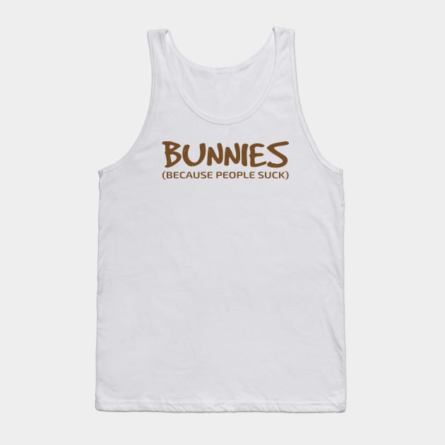 bunnies because people Tank Top by youki